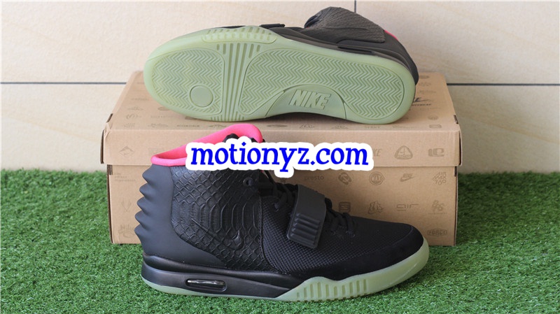 Nike Air Yeezy 2 NRG Solar Red Glow in the dark